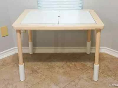 宜家 FLISAT 儿童桌腿立管。 宜家 FLISAT 桌腿延伸器。 — 第 1/4 张图片