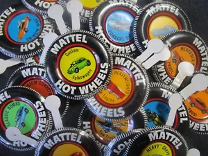 HOT WHEELS Mattel Vintage REDLINE Tin Button Badge 1967-69~~Pick You Choice ~~~ - Bild 1 von 59