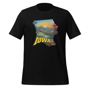 Iowa Strong Cyclone Tee, Heartland Cyclones T-Shirt, Iowa State University Fan - Picture 1 of 4