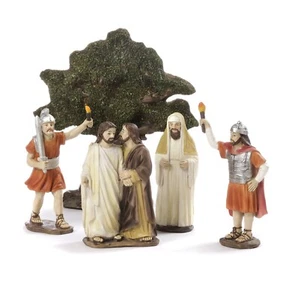 Set Bacio Di Giuda 17.8cm composto da 5 Pezzi in Resina Paben Articoli Religiosi - Imagen 1 de 1