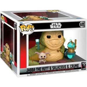 Funko Pop! Figura Moments: Star Wars - Jabba The Hutt & Salacious B. Crumb #611 - Imagen 1 de 3