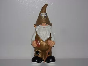 NEW ORLEANS SAINTS Garden Gnome Statue Figurine Believe Dat Limited Edition New* - Picture 1 of 2