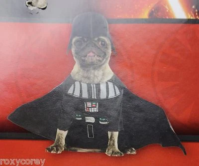 Disney Star Wars Darth Vader Perro Disfraz Talla XSpequeño 12" Pecho 7" Cuello a Cola Foto 1 de 4