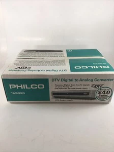 Philco Digital to Analog TV Converter TB100HH9 New Open Box! - Picture 1 of 5