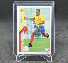 FAUSTINO ASPRILLA 1994 Upper Deck World Cup Soccer Card COLOMBIA 57 PSA