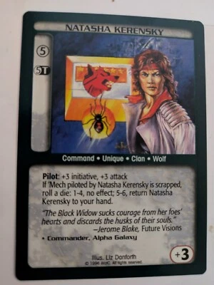 Battletech CCG Natasha Kerensky - Image 1 of 4