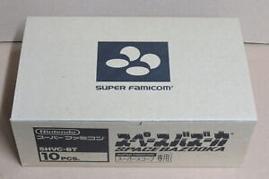Space Bazooka officiel Nintendo Super Famicom boîte de gros neuve vide * PAS DE JEUX !