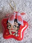 Betty Boop Red Star Christmas Ornament With Bow Only $6.99 on eBay