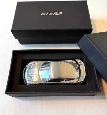 Porsche GT4 RS Aluminum Billet paperweight 1:43 Car model Scale - Image 1 of 4