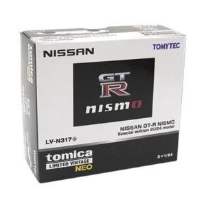 Tomytec Tomica Limited Vintage Neo Nissan GT-R NISMO 2024 White LV-N317b 1:64 - Picture 1 of 1