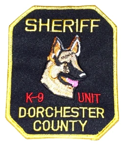 DORCHESTER COUNTY – SHERIFF K-9 UNIT – SOUTH CAROLINA SC Sheriff Police Patch  - Picture 1 of 1