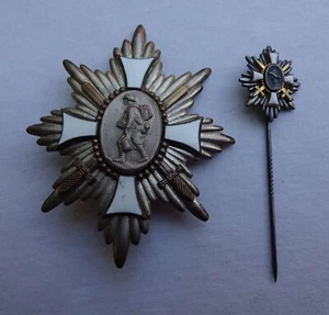 Orden Hamburger Feldehrenzeichen 14 18 mit Miniatur 16 mm - Bild 1 von 5