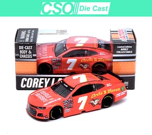 Corey LaJoie 2021 Circle B Diecast 1/64 Die Cast METAL CHASSIS & RUBBER TIRES - Picture 1 of 1
