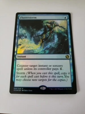 1x Flusterstorm -Foil English MTG Iconic Masters NM x1 - Image 1 of 2