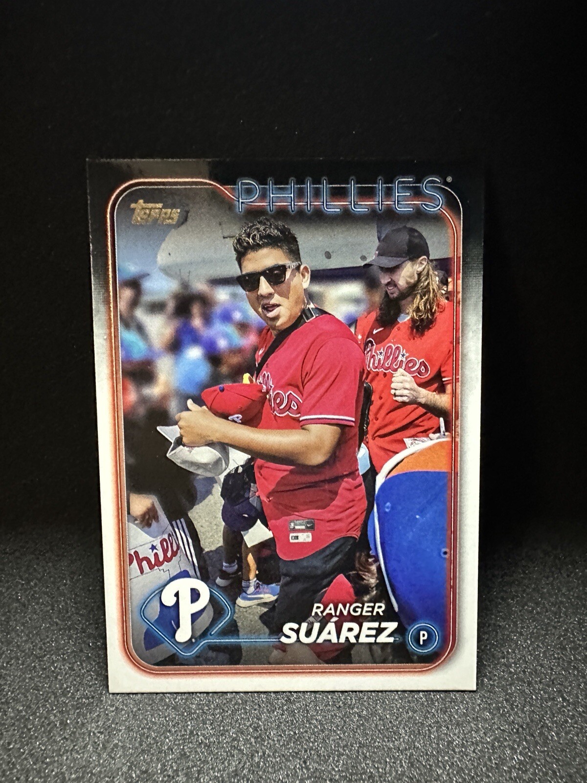 2024 Topps Series 1 Ranger Suarez #229 Golden Mirror SSP! Phillies!!!