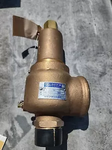 KUNKLE PRESSURE RELIEF VALVE 912BHGM01-NE 1-1/2" 199 SCFM - Picture 1 of 4