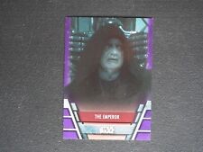2020 Topps Star Wars Holocron The Emperor Purple Parallel #05/10 NMMT