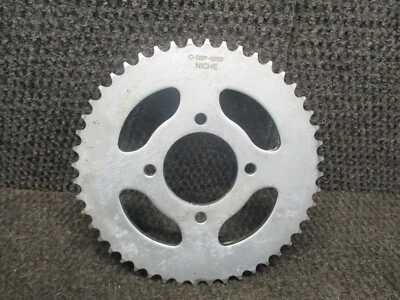 HYOSUNG RX 125 2006 RODA DENTADA TRASEIRA AÇO 420 48 T C-DSP-0202 JTR810-48 - Imagem 1 de 3