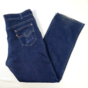 VTG 1983 Levi's For Men Action Jeans Orange Tab Boot Cut 38x32 (36x31) USA Talon - Picture 1 of 24