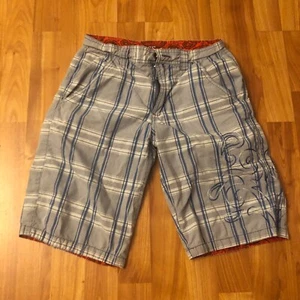 Guess Shorts Kids Plaid Size 12 - Picture 1 of 6