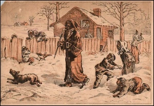 Cochrane & Co., Affare Embriderie, Guanti, Lacci, Calzetteria Antica Trade Card - Foto 1 di 2