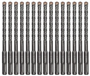 Martello perforatore rotativo 5/16"x6" SDS Plus punta in metallo duro per muratura calcestruzzo - 15pz - Foto 1 di 9