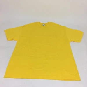 Camiseta básica Alstyle Apparel & Activewear para hombre amarilla algodón cuello redondo XL nueva - Imagen 1 de 11