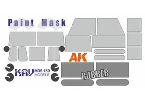 1/35 Lackmaske für Land Rover 88 (AK) - Bild 1 von 1