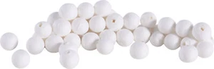 Palline di cotone bianche, circa 10 mm, 50 pezzi - Foto 1 di 1