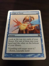Mtg sleight of hand, 9th Edition 99/350