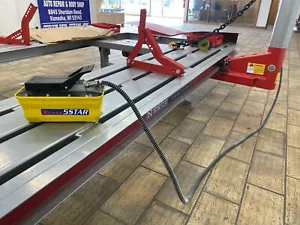 New Hydraulic Air Foot Pedal Pump 10,000 PSI For Auto Body Frame Machines Press - Foto 1 di 11