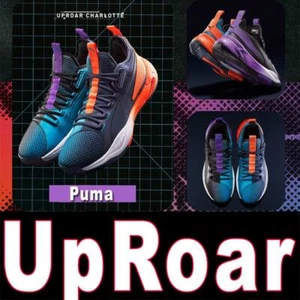 LIMITADO PUMA UPROAR ASG ALL STAR CHARLOTTE AÑOS 90 AROS HÍBRIDO NARANJA PÚRPURA 15 - Imagen 1 de 12