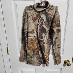 UNDER ARMOUR LONG SLEEVE YOUTH CAMO SHIRT SMALL - Picture 1 of 8