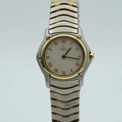 Reloj para mujer Ebel Sport Classique 0 29/32 pulgadas acero/oro 1057901 vintage fino Foto 1 de 4