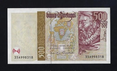 PORTUGAL 500 Escudos 1997 P-187 UNC - Image 1 of 2