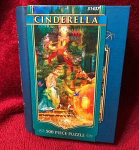 Cinderella 500-teiliges Puzzle von Masterpiece Puzzle Company. 15”x21”. Neu im Karton - Bild 1 von 11