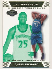 2007-08 Topps Co-Signers Gold Green #84A Chris Richard Al Jefferson