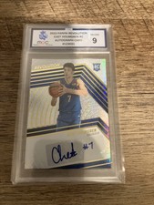 Panini Revolution Chet Holmgren Rookie Auto Card MGC Graded 9 - Mint