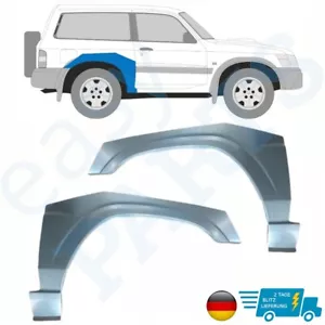 Für Nissan Patrol Y61 GY61 1997-2009 Radlauf Reparaturblech Kotflügel / Paar - Bild 1 von 4
