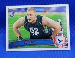 2011 TOPPS J.J. WATT #331 RC HOUSTON TEXANS