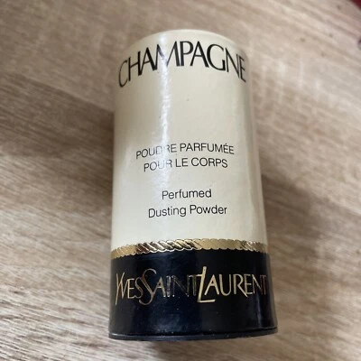 YVES ST LAURENT CHAMPAGNE POUDRE PARFUMÉE POUR LE CORPS - RARE - Photo 1/4