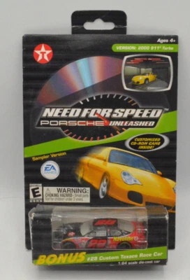 Need For Speed Porsche Unleashed #28 Texaco Havoline Ricky Rudd NASCAR Demo 2000 - Image 1 of 2