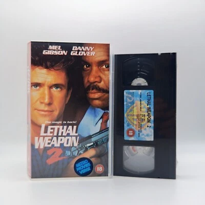 Lethal Weapon 2 VHS New and Sealed Video Tape Mel Gibson, Danny Glover (1989) - Image 1 of 3