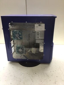 Blue Retro ATX Gaming Sleeper Case - Picture 1 of 4