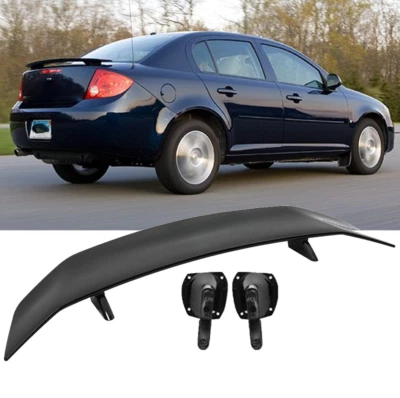 Spoiler traseiro de corrida 46" preto brilhante asa GT para Chevrolet Cobalt 2005-2010 - Imagem 1 de 4