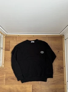 Vintage Valentino Studio Long Sleeve Polo Shirt Men's S Old Money Preppy - Picture 1 of 11