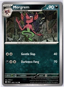 Morgrem 095/142 Regular Common - SV07: Stellar Crown - Pokemon TCG Card NM - Picture 1 of 2