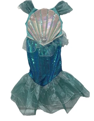 Gillian’s Closet Kids Classic Little Mermaid  Sparkles Sequins Halloween Costume - Image 1 of 4