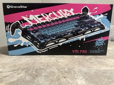 Gravastar Mercury V75 Pro / V75 Lite 75% Magnetic Switch Wired Gaming Keyboard  - Image 1 of 4