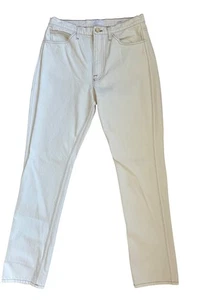 Frame Jeans Damen Größe 30 Le Italien Creme Jeans Straight Leg Made in Italy - Bild 1 von 17